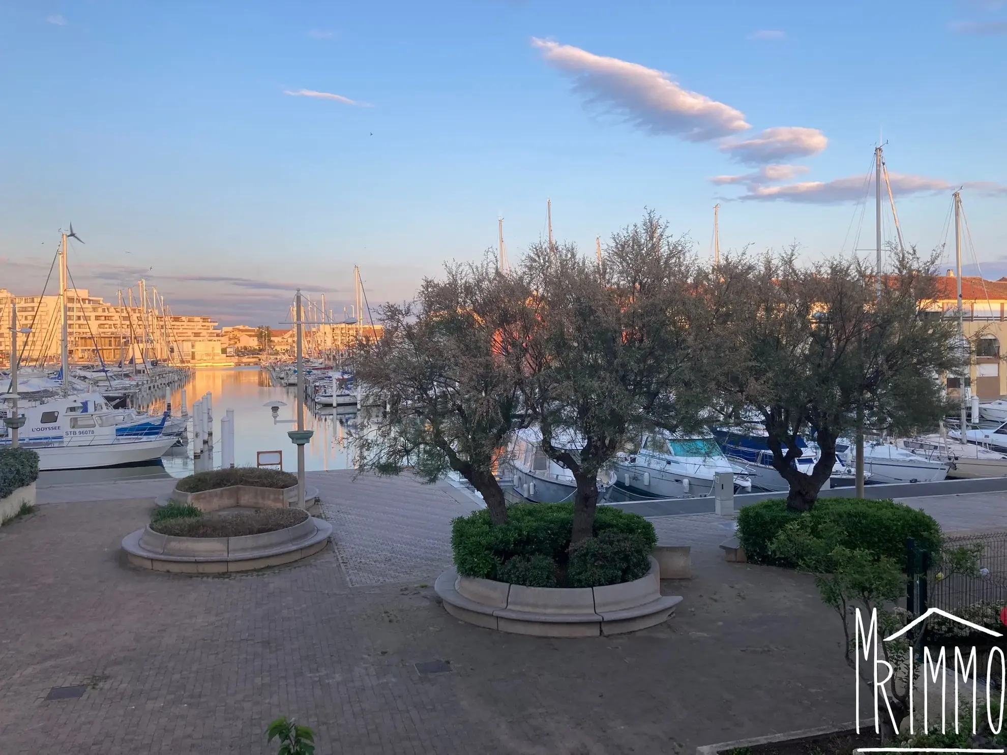 Appartement T3 avec vue port à Carnon - Dernier étage, lumineux, sécurisé 