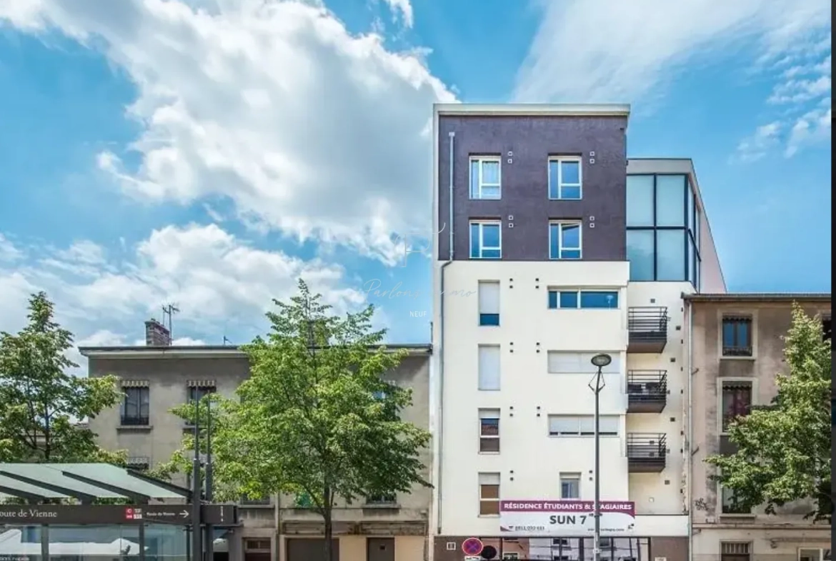 Studio à vendre de 17,16 m² à Lyon – Opportunité d’investissement étudiante 