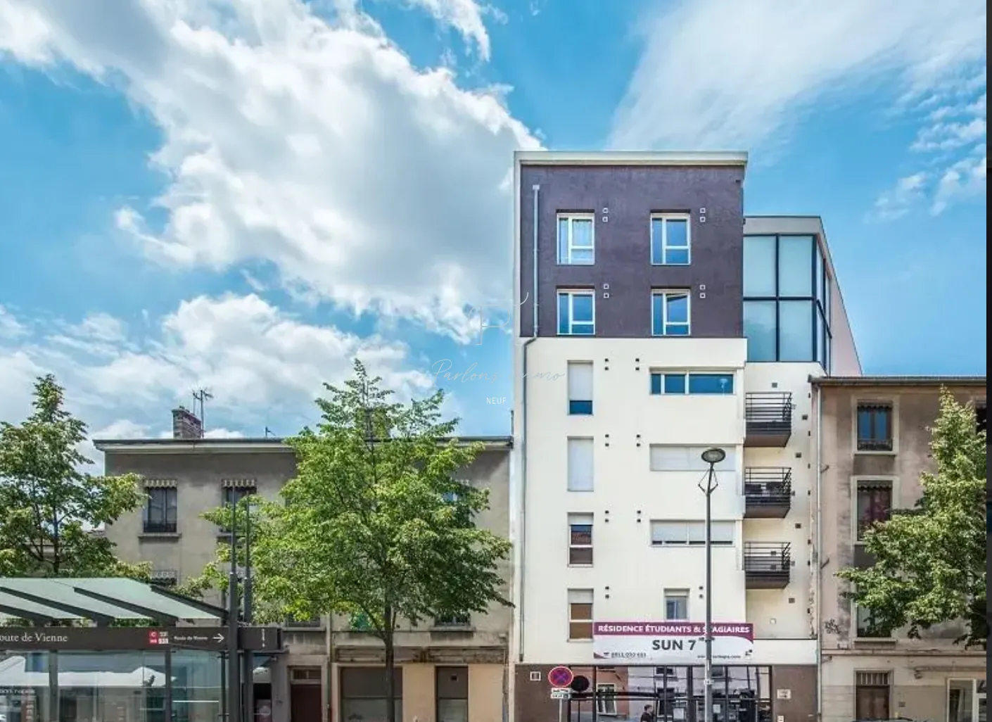 Studio à vendre de 17,16 m² à Lyon – Opportunité d’investissement étudiante 