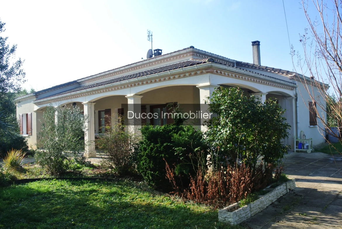 Maison 3 chambres avec piscine à Miramont de Guyenne - Terrain 2500 m² 