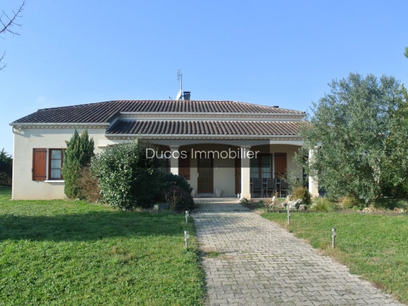 Maison 3 chambres avec piscine à Miramont de Guyenne - Terrain 2500 m² 