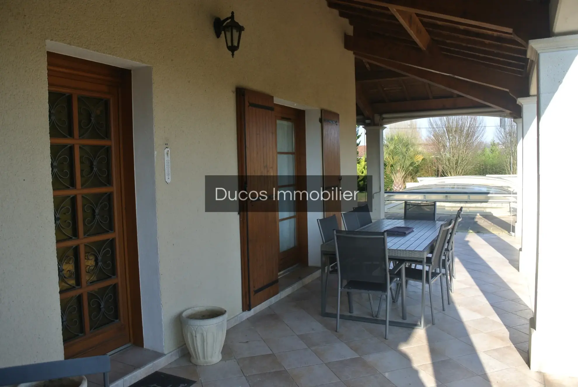 Maison 3 chambres avec piscine à Miramont de Guyenne - Terrain 2500 m² 