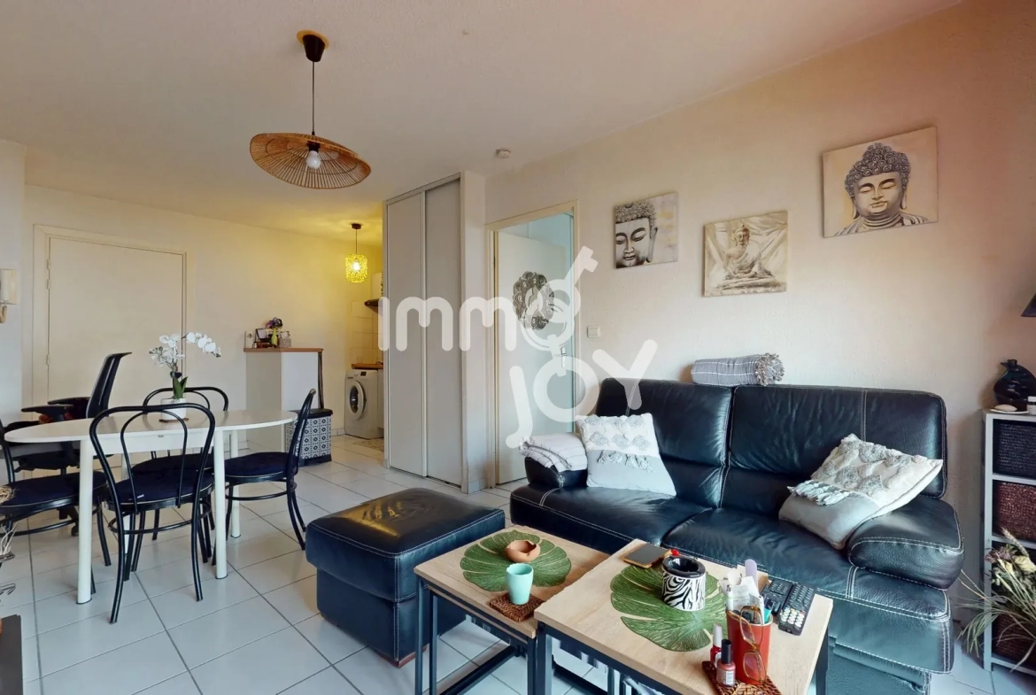 Appartement T2 Meublé avec Locataire à Mondonville - Opportunité d'Investissement 
