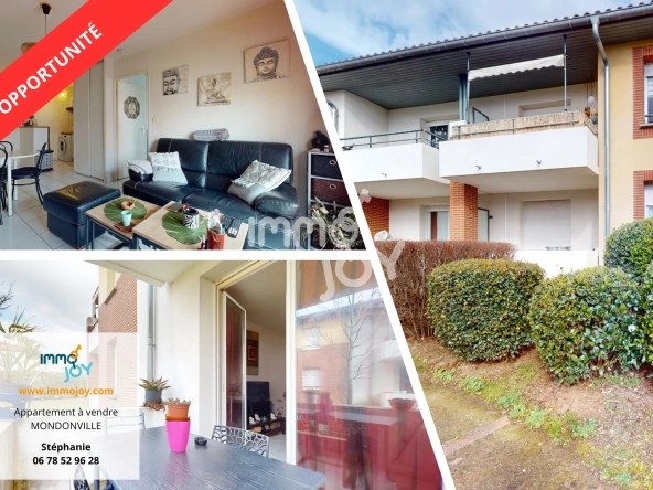 Appartement T2 Meublé avec Locataire à Mondonville - Opportunité d'Investissement