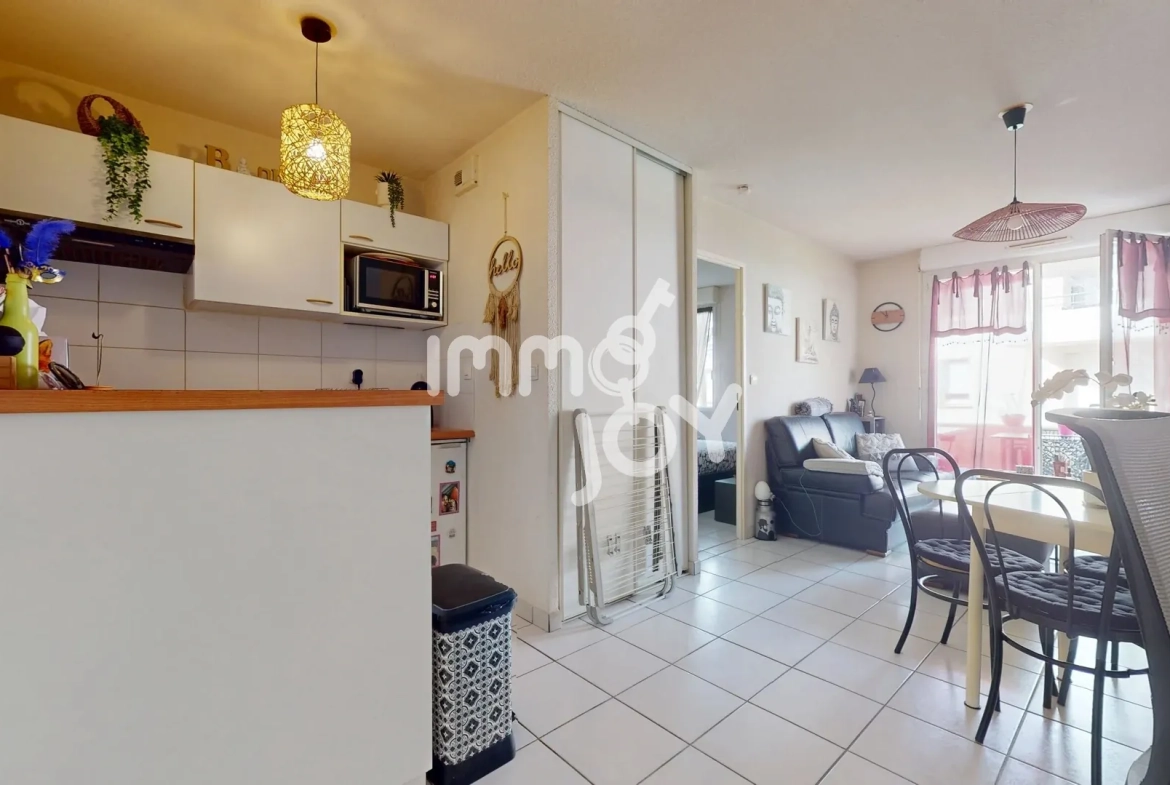 Appartement T2 Meublé avec Locataire à Mondonville - Opportunité d'Investissement 