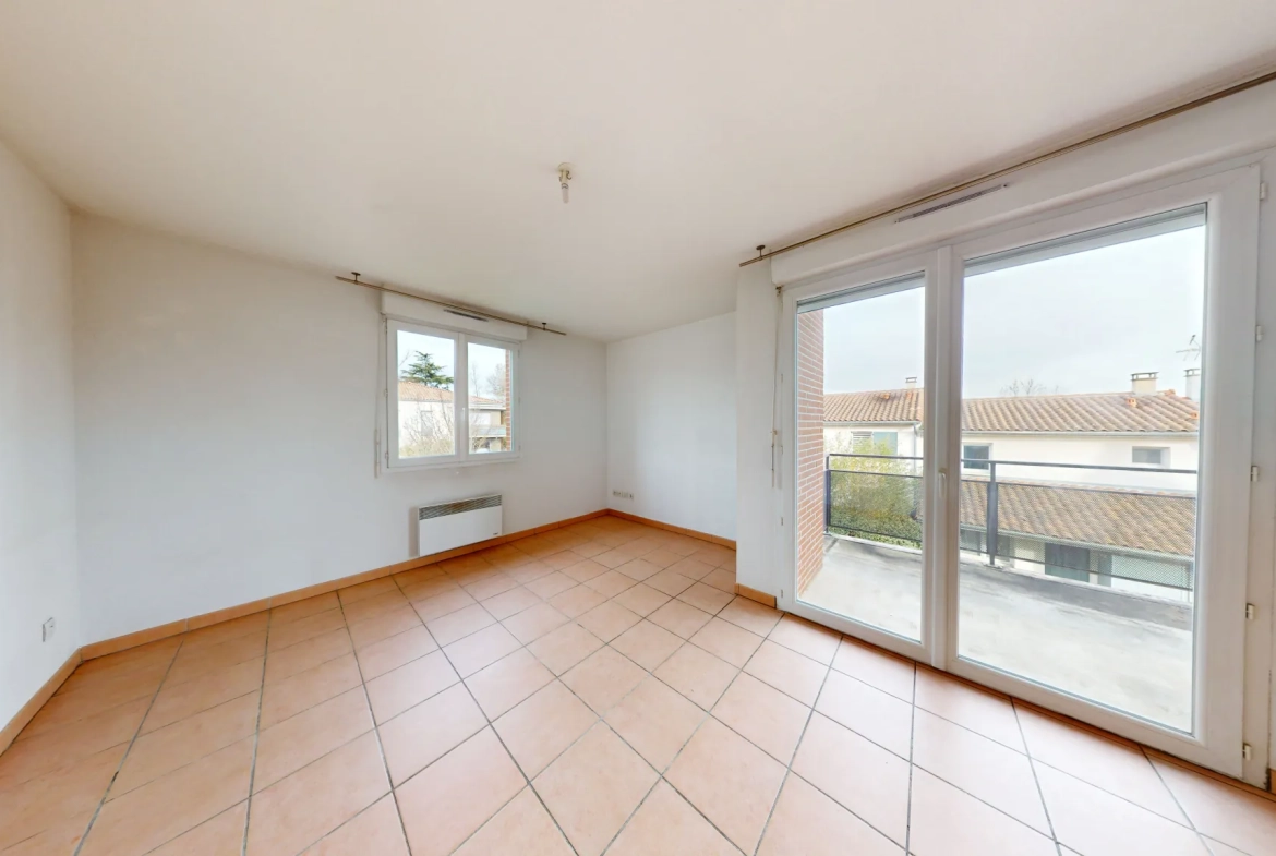 Appartement T3 de 52 m² avec terrasse et parking en sous-sol à Toulouse 