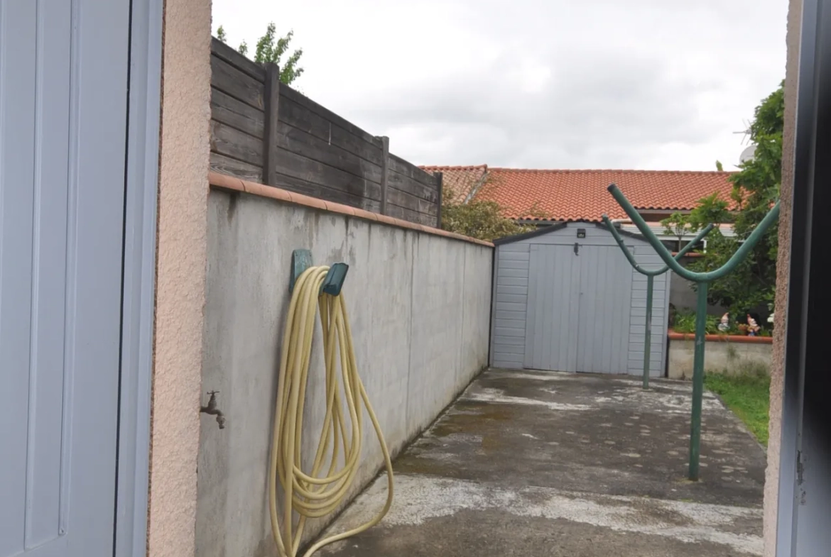 Villa 2 chambres de 85 m² à Muret, proche du centre avec terrain clôturé 