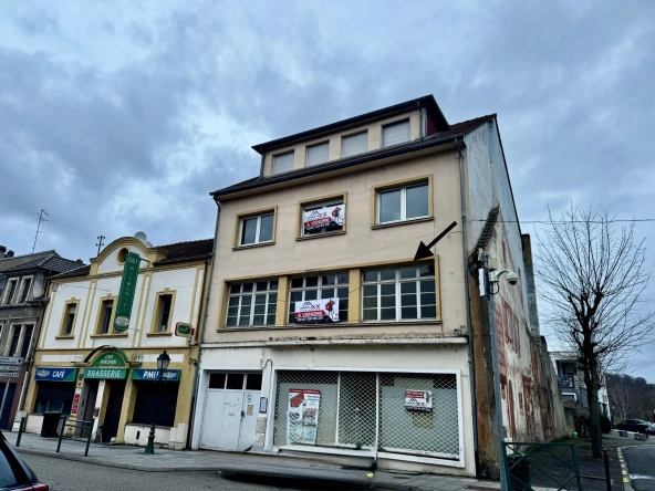 Grand appartement à vendre à Freyming-Merlebach avec terrasse et potentiel de rénovation