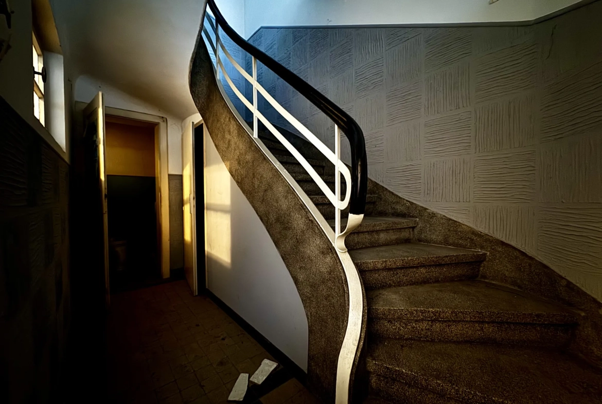Grand appartement à vendre à Freyming-Merlebach avec terrasse et potentiel de rénovation 