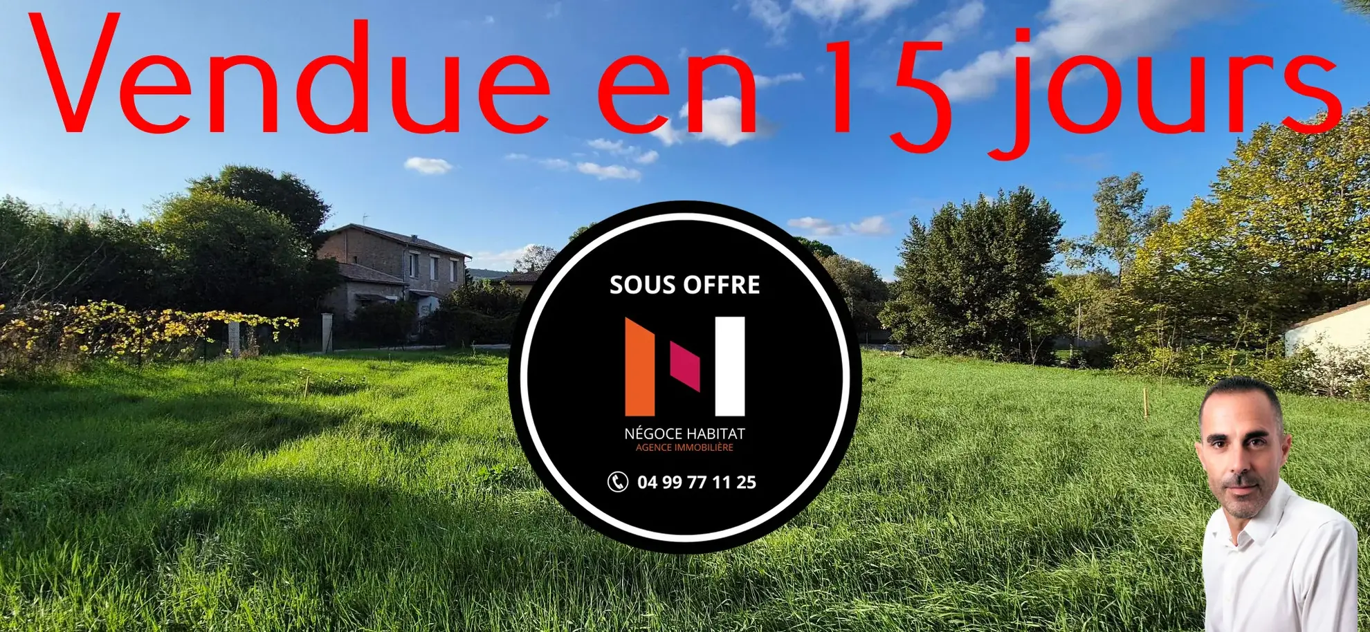 Terrain à bâtir de 250 m² à Montaud, hors lotissement, avec possibilité de construire une maison, garage et piscine 