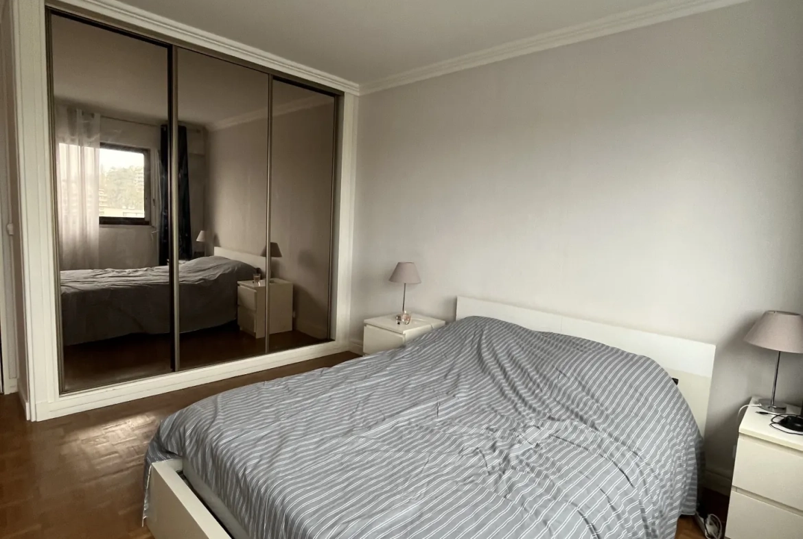 Appartement lumineux 2/3 pièces avec balcon à Le Pecq, proche du Château de Monte-Cristo 