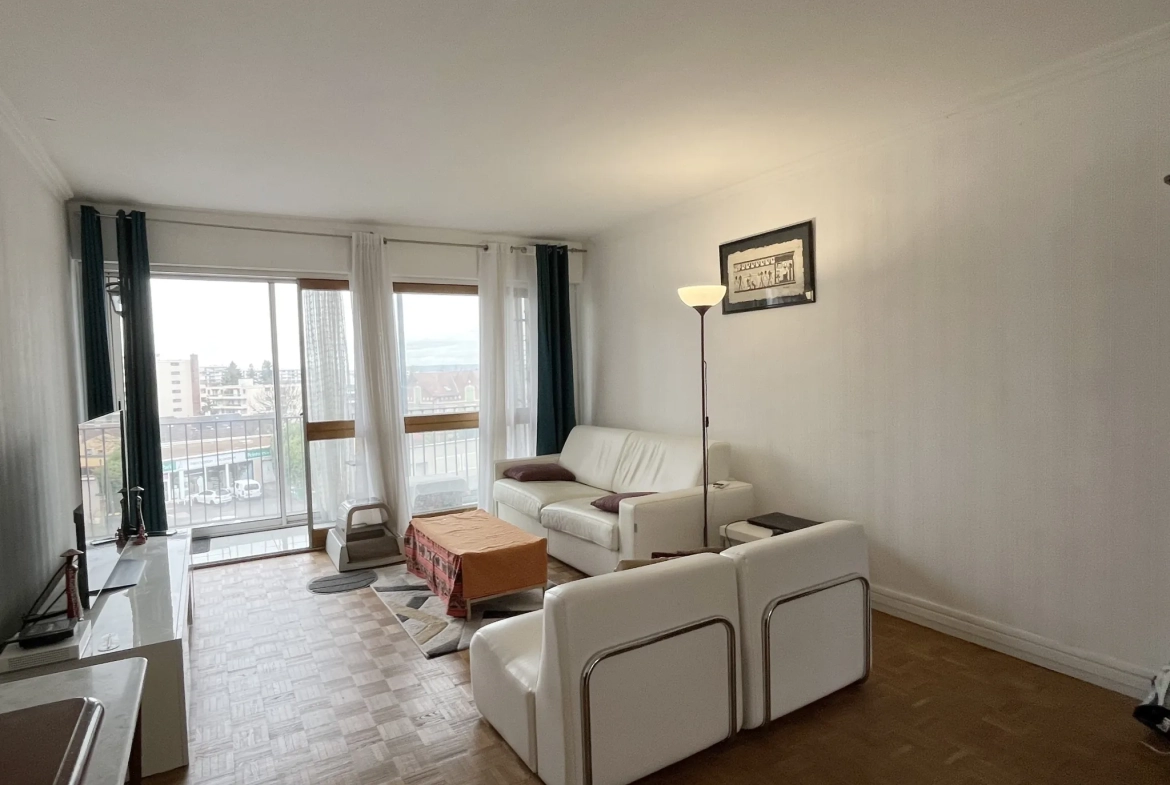 Appartement lumineux 2/3 pièces avec balcon à Le Pecq, proche du Château de Monte-Cristo 