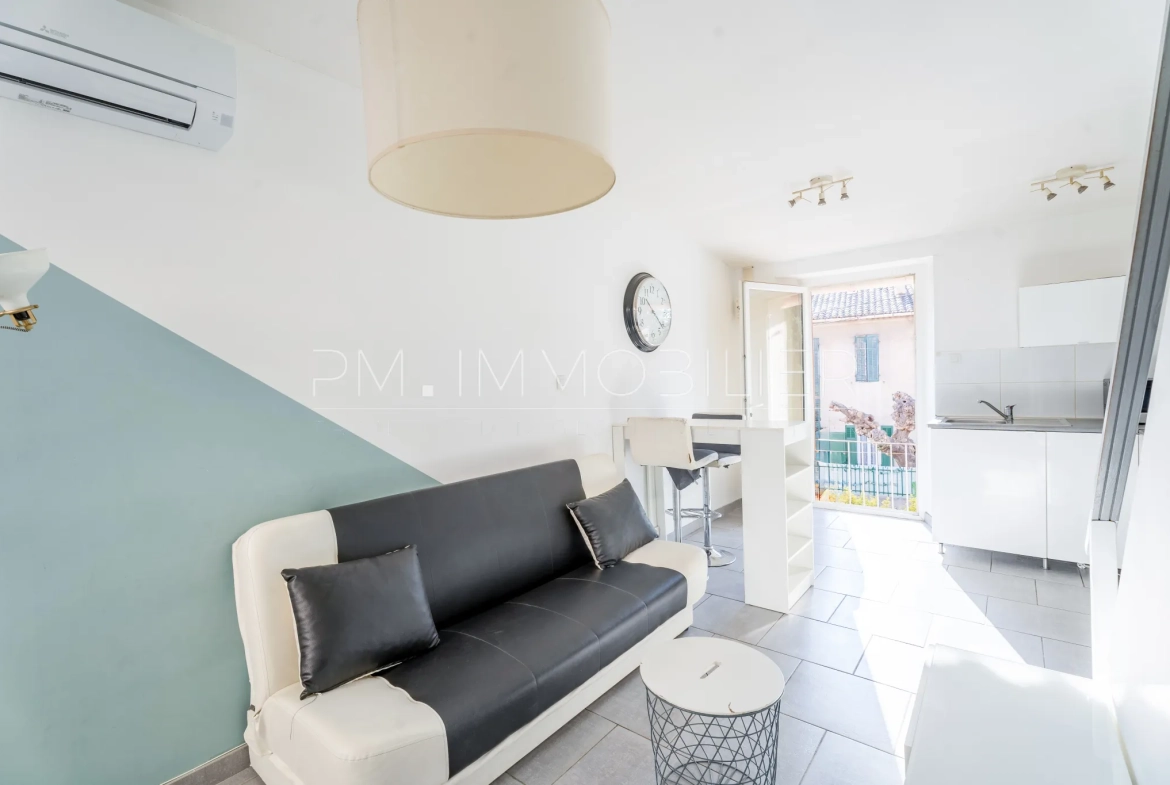 Studio à vendre à Marseille Saint-Marcel – Idéal investissement, 26 m², dernier étage, calme 