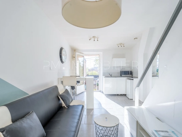 Studio à vendre à Marseille Saint-Marcel – Idéal investissement, 26 m², dernier étage, calme