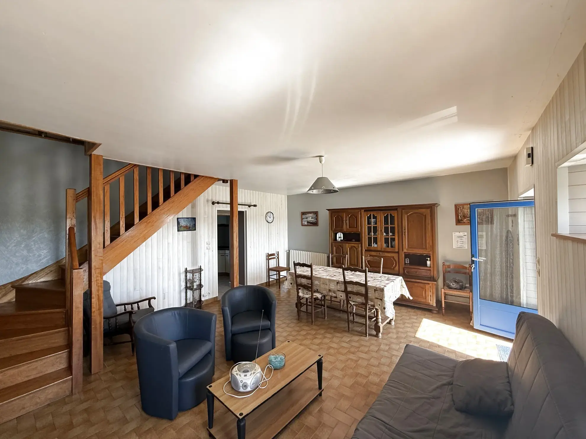 Vente de deux maisons avec grand terrain à Plouneour Trez entre terre et mer 