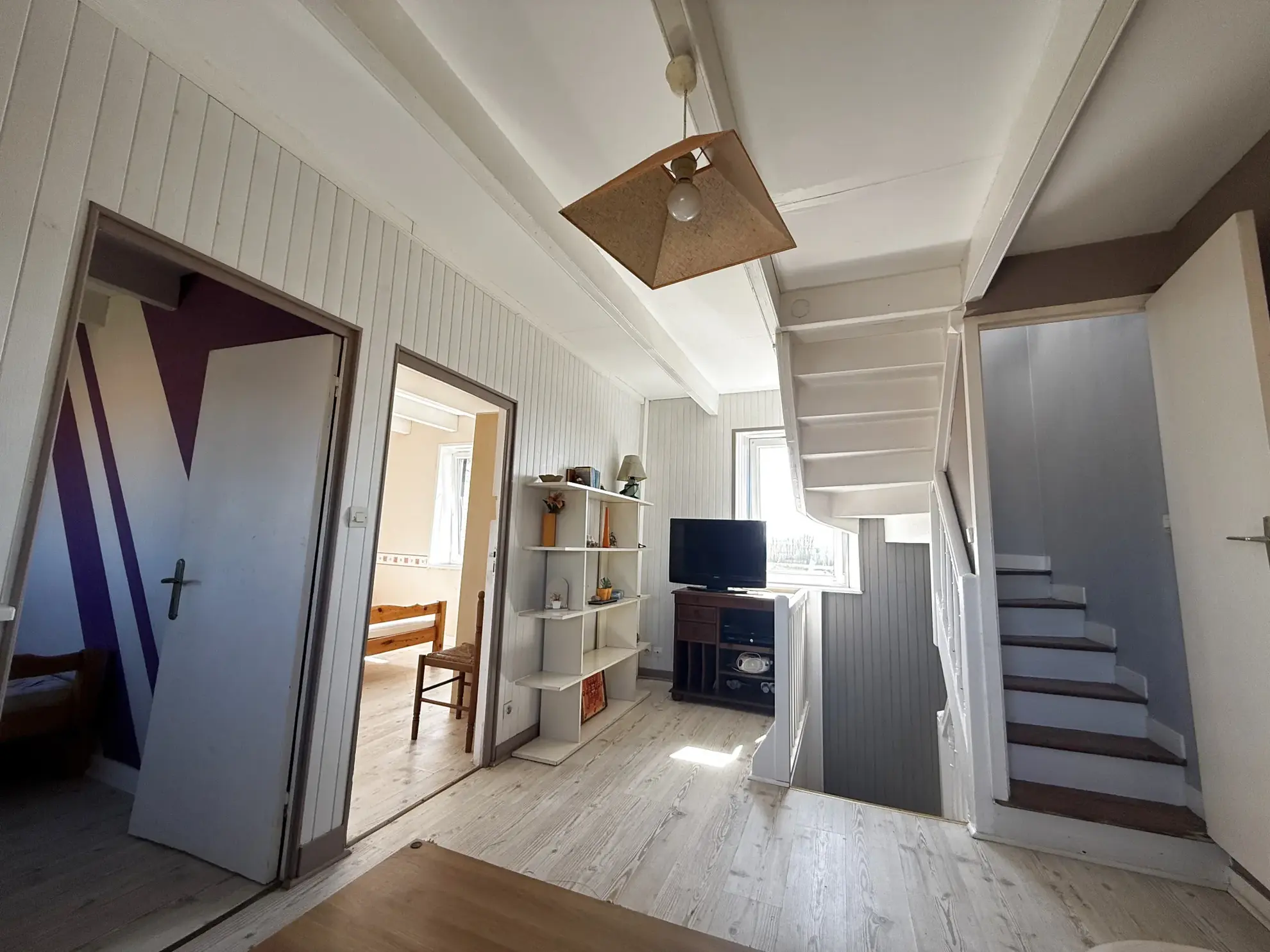 Vente de deux maisons avec grand terrain à Plouneour Trez entre terre et mer 