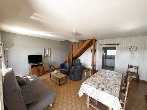 Vente de deux maisons avec grand terrain à Plouneour Trez entre terre et mer 