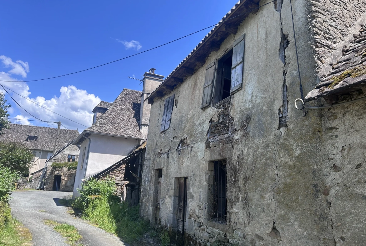 Maison à rénover à vendre à proximité d'Argentat, 60 m² 