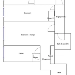 Appartement T4 lumineux à Châtenay-Malabry, secteur Houssières - Vallée aux Loups
