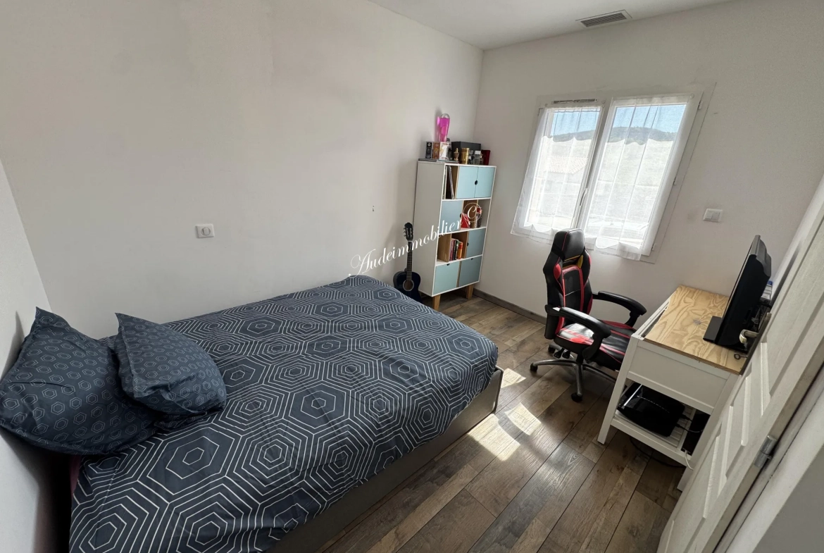 Vente maison récente de plain-pied à Limoux avec jardin et garage 