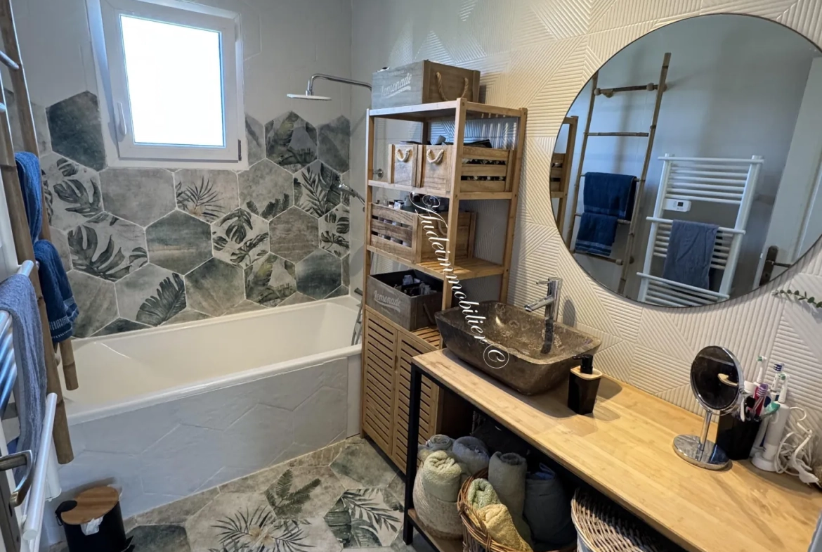 Vente maison récente de plain-pied à Limoux avec jardin et garage 