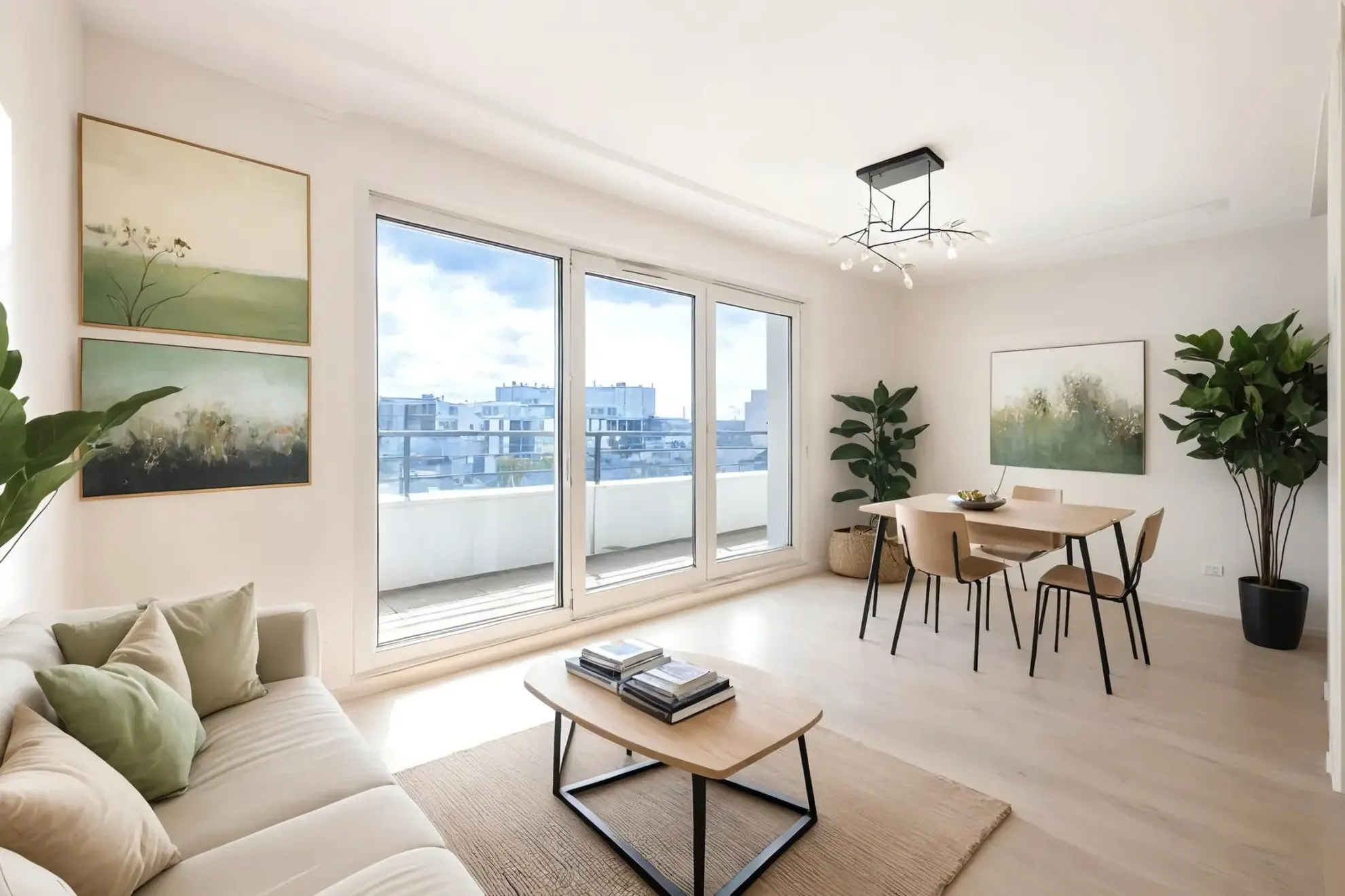 Appartement T1 avec balcon et parking à Bordeaux 