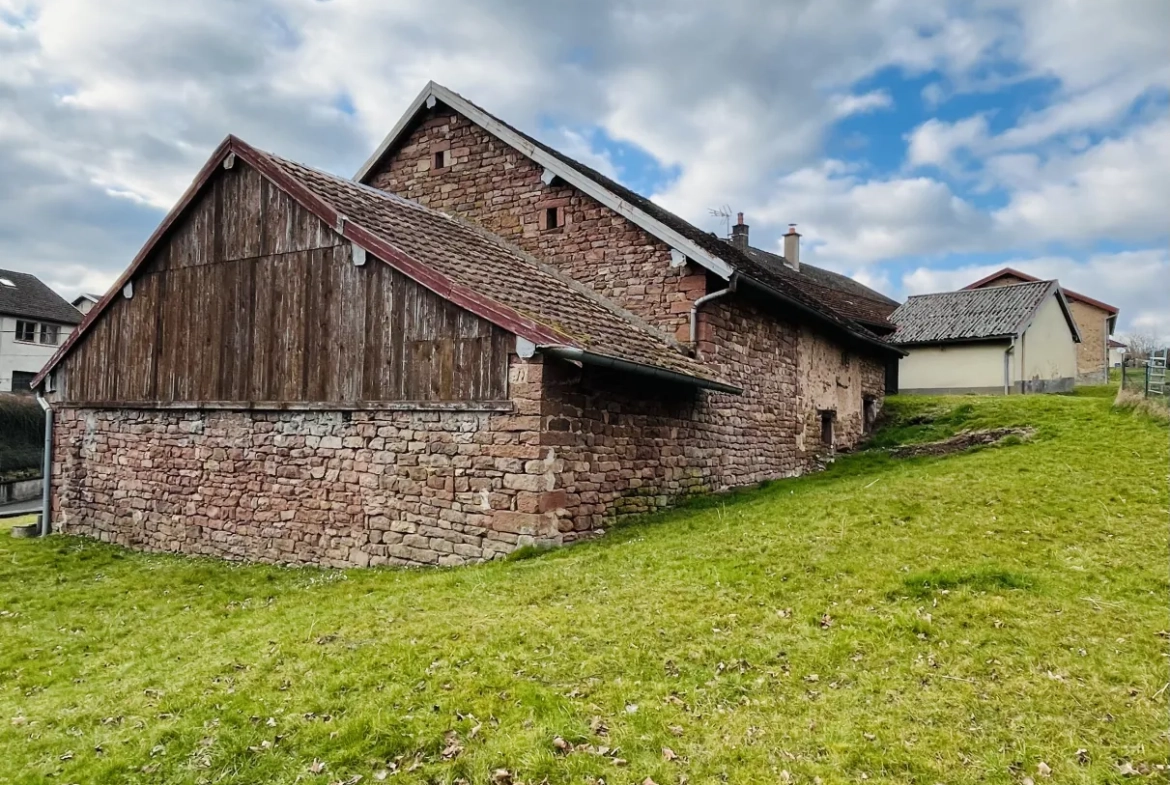 Charmante ferme rénovée de 130 m² avec dépendance sur 10 ares 55 à Hericourt 