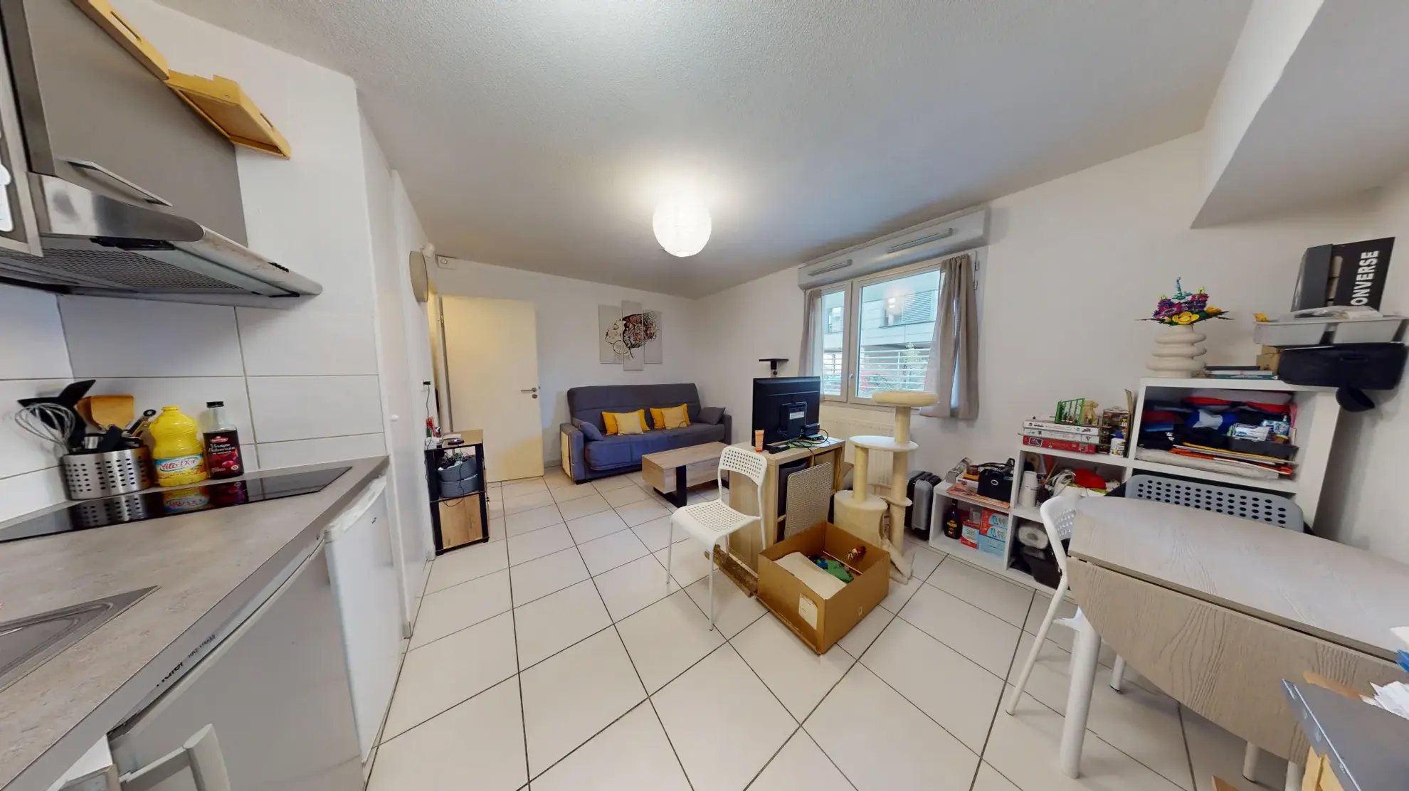 Appartement T1 à Toulouse de 27 m² proche métro, résidence récente 