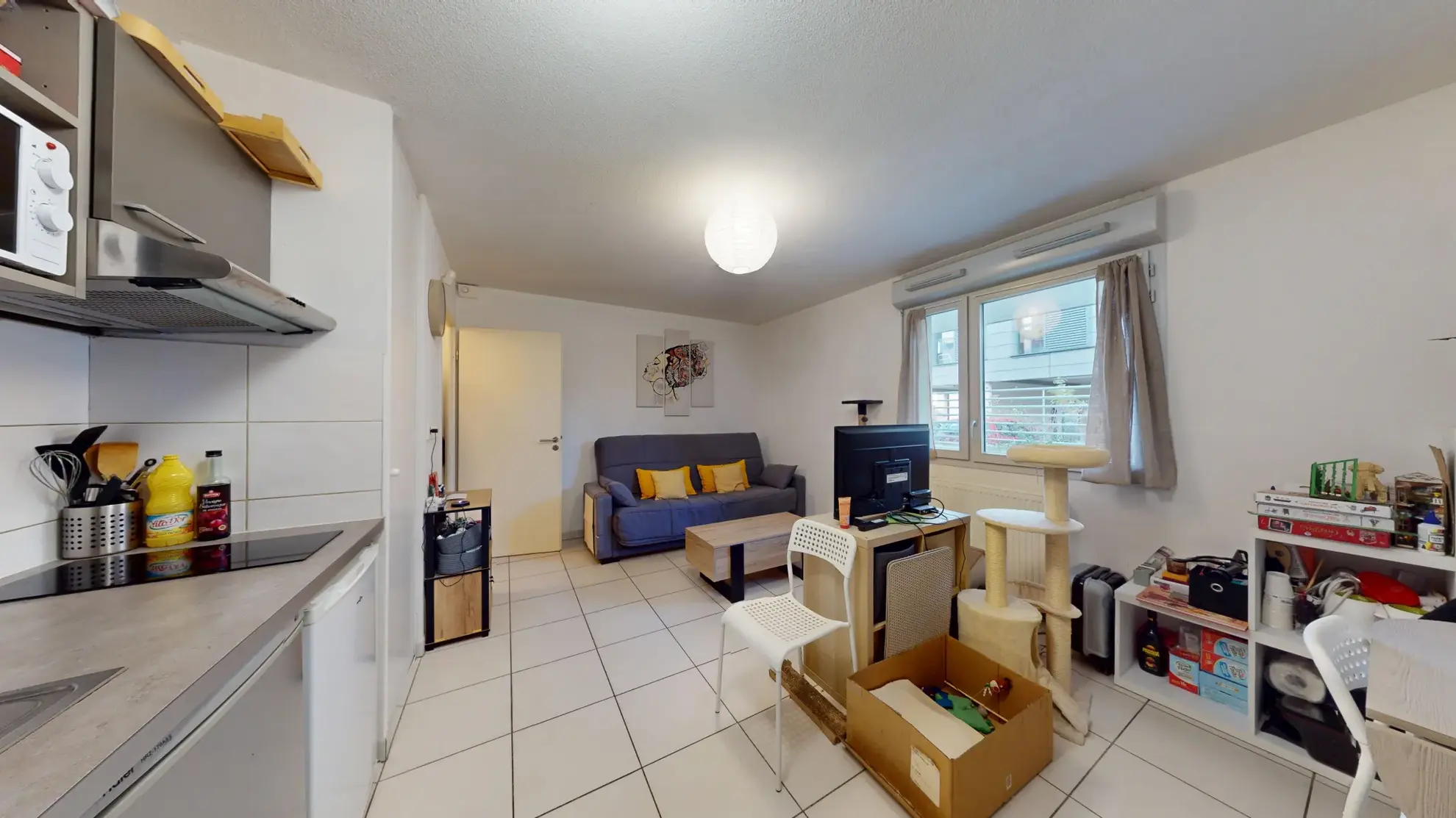 Appartement T1 à Toulouse de 27 m² proche métro, résidence récente 