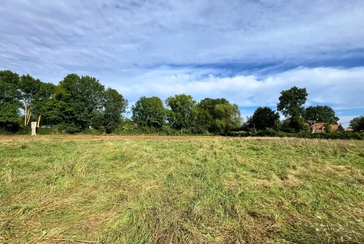 Terrain constructible de 1505 m² à Villeneuve-en-Perseigne, viabilisé 