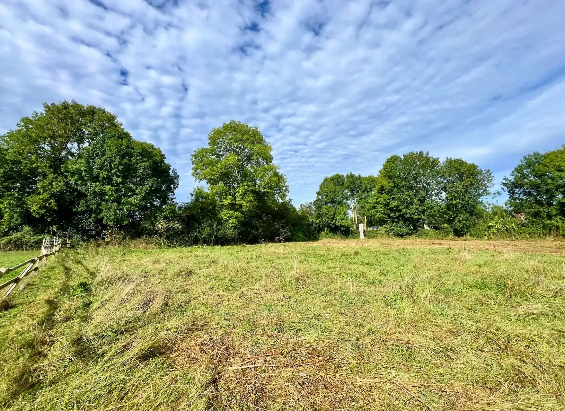 Terrain constructible de 1505 m² à Villeneuve-en-Perseigne, viabilisé 