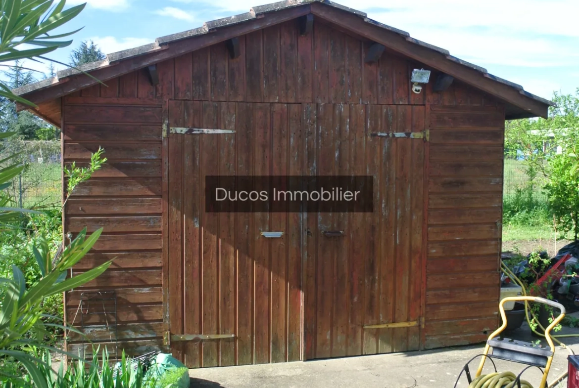 Maison de plain-pied à Marmande avec garage et jardin clos 