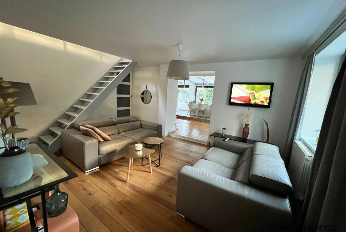 Maison spacieuse avec jardin et terrasse à vendre à Roubaix – Quartier recherché 