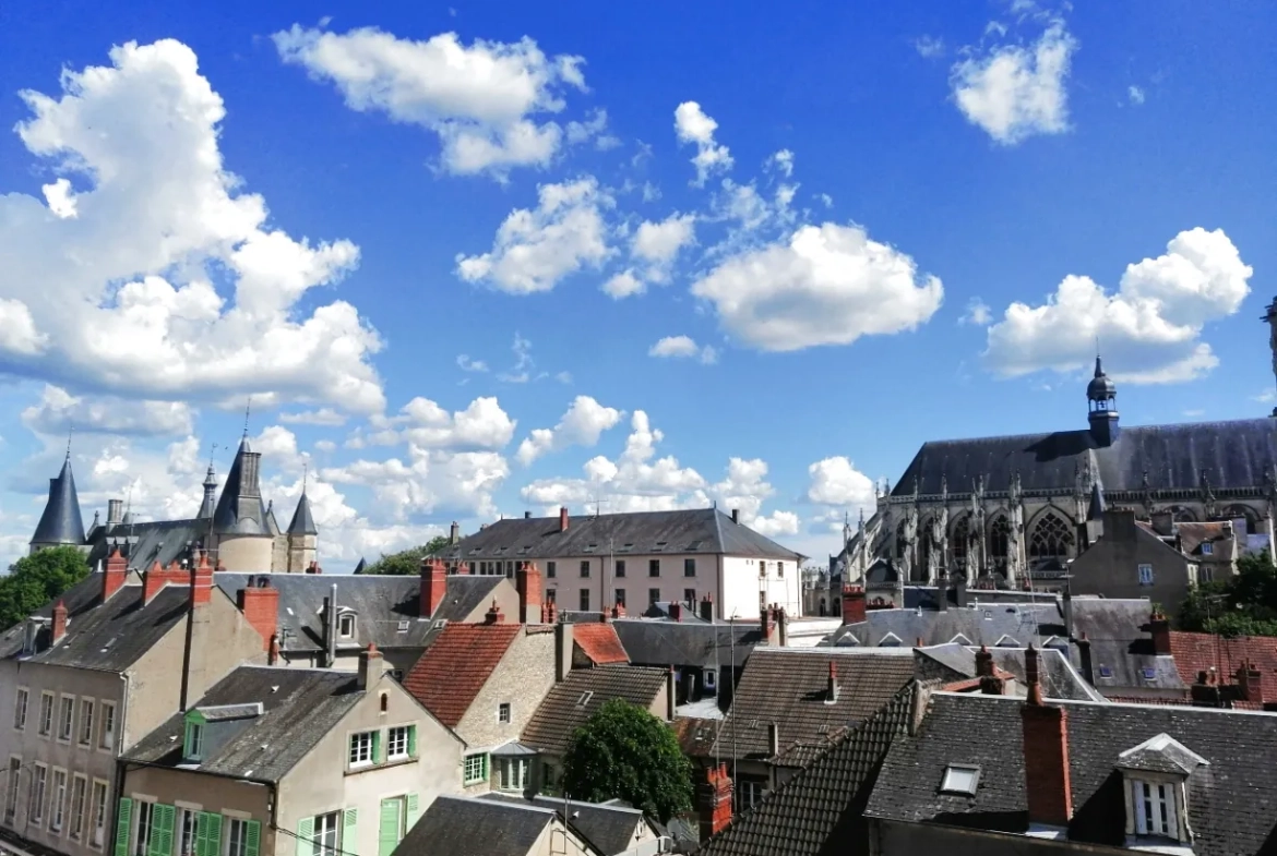Appartement T3 à Nevers Centre avec Balcon et Cave 