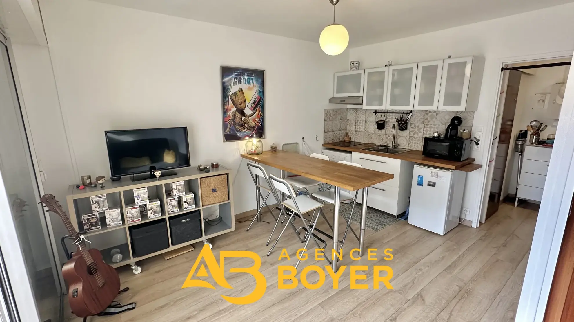 Vente d’un studio lumineux avec terrasse au centre de Bandol 
