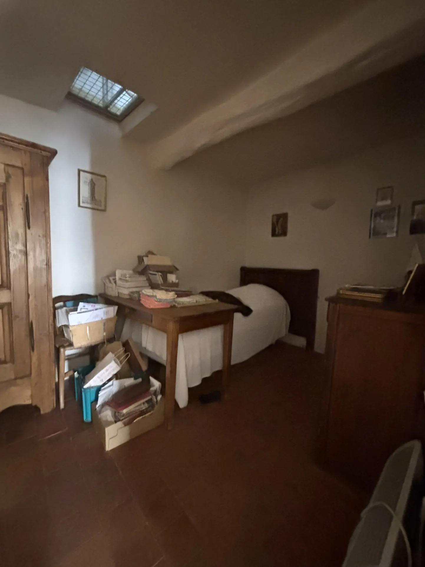 Maison de village à rénover avec terrasse dans le Barroux - Belle vue dégagée 