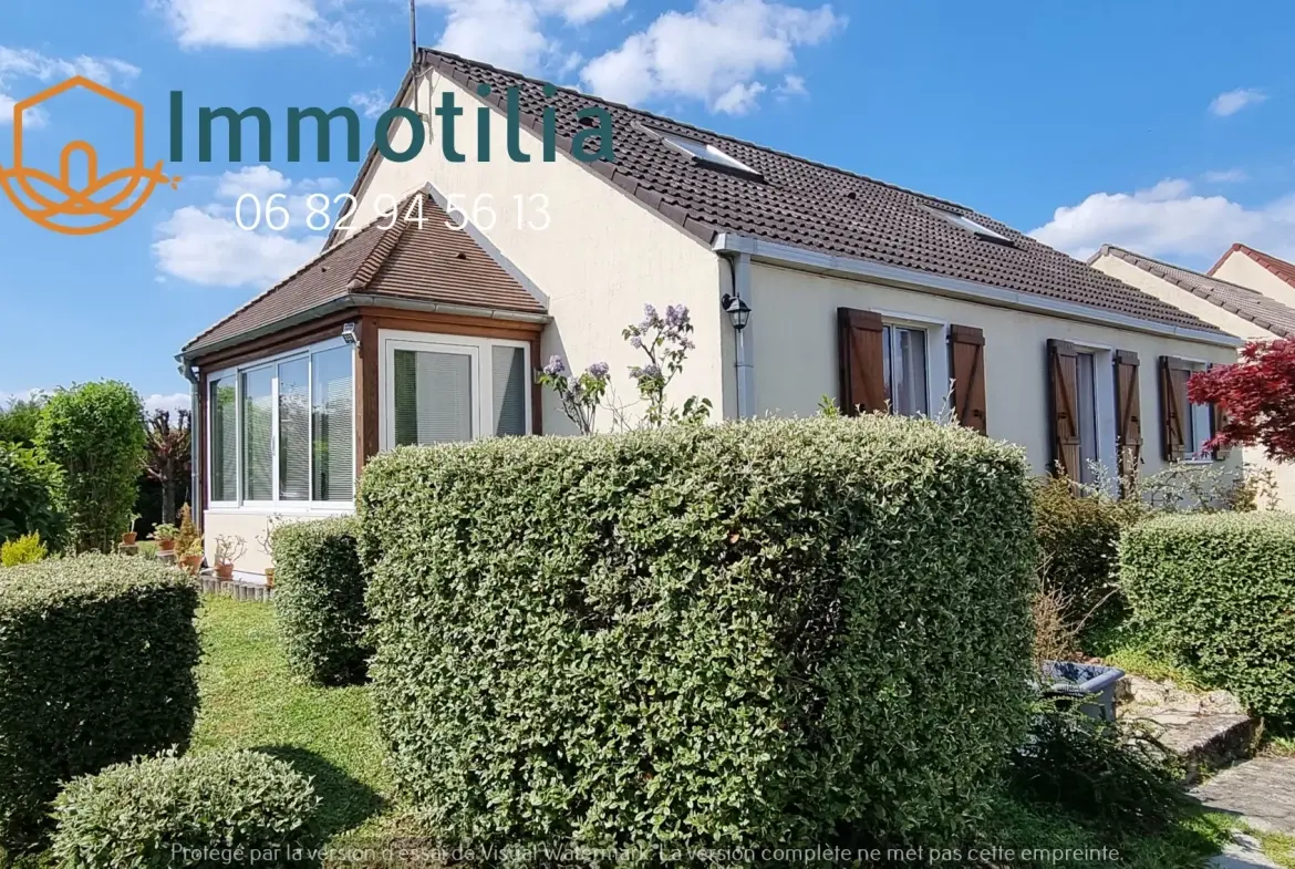 Maison familiale 3 chambres avec jardin à Bray-sur-Seine (77) 