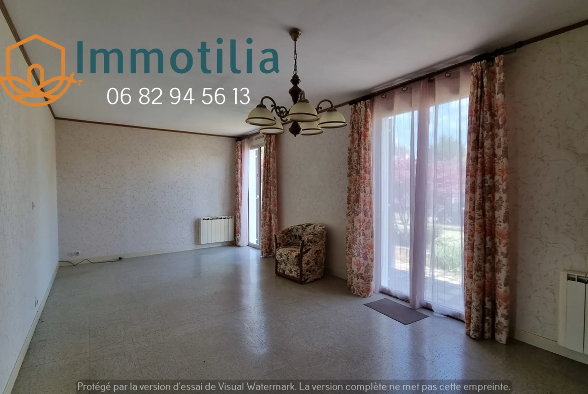 Maison familiale 3 chambres avec jardin à Bray-sur-Seine (77) 