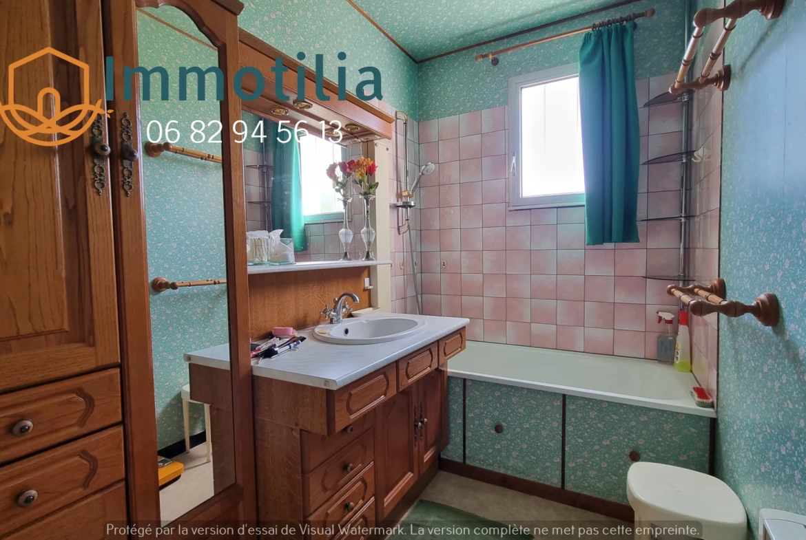 Maison familiale 3 chambres avec jardin à Bray-sur-Seine (77) 