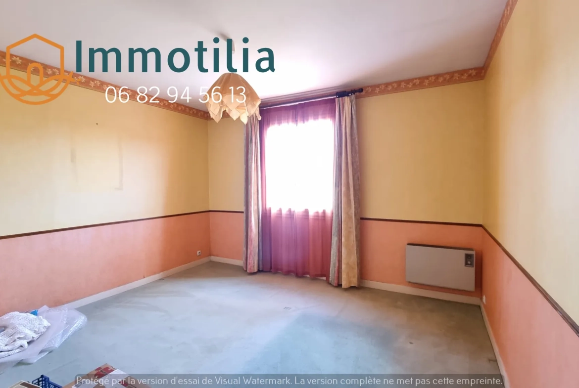 Maison familiale 3 chambres avec jardin à Bray-sur-Seine (77) 