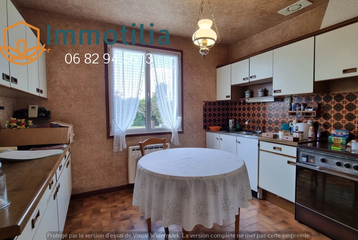 Maison familiale 3 chambres avec jardin à Bray-sur-Seine (77) 