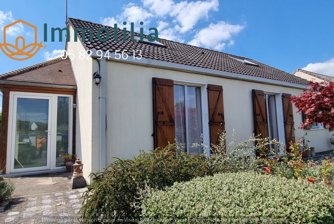 Maison familiale 3 chambres avec jardin à Bray-sur-Seine (77) 