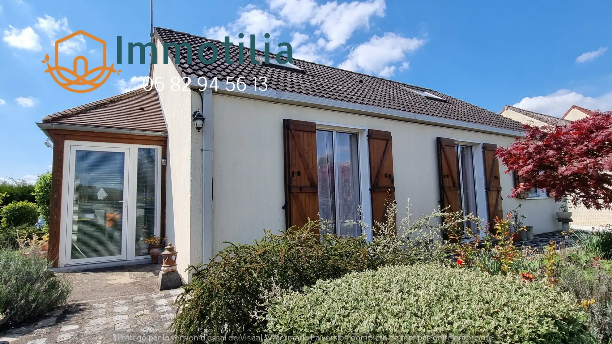 Maison familiale 3 chambres avec jardin à Bray-sur-Seine (77) 