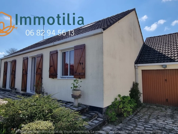 Maison familiale 3 chambres avec jardin à Bray-sur-Seine (77)