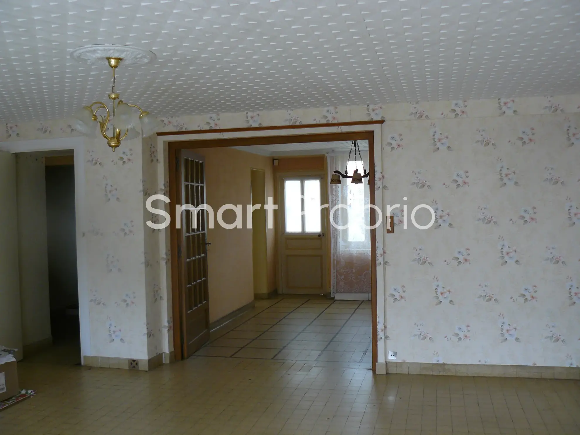 Grande maison de village à Souleuvre en Bocage avec 4 chambres et véranda 