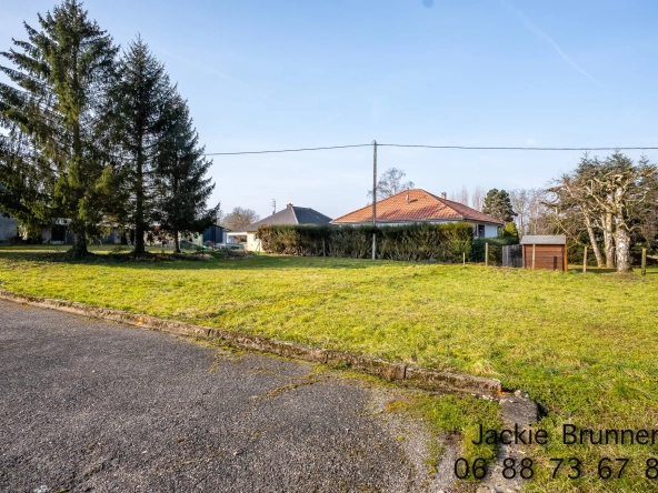 Terrain constructible de 5 ares à Heimsbrunn dans le Haut-Rhin