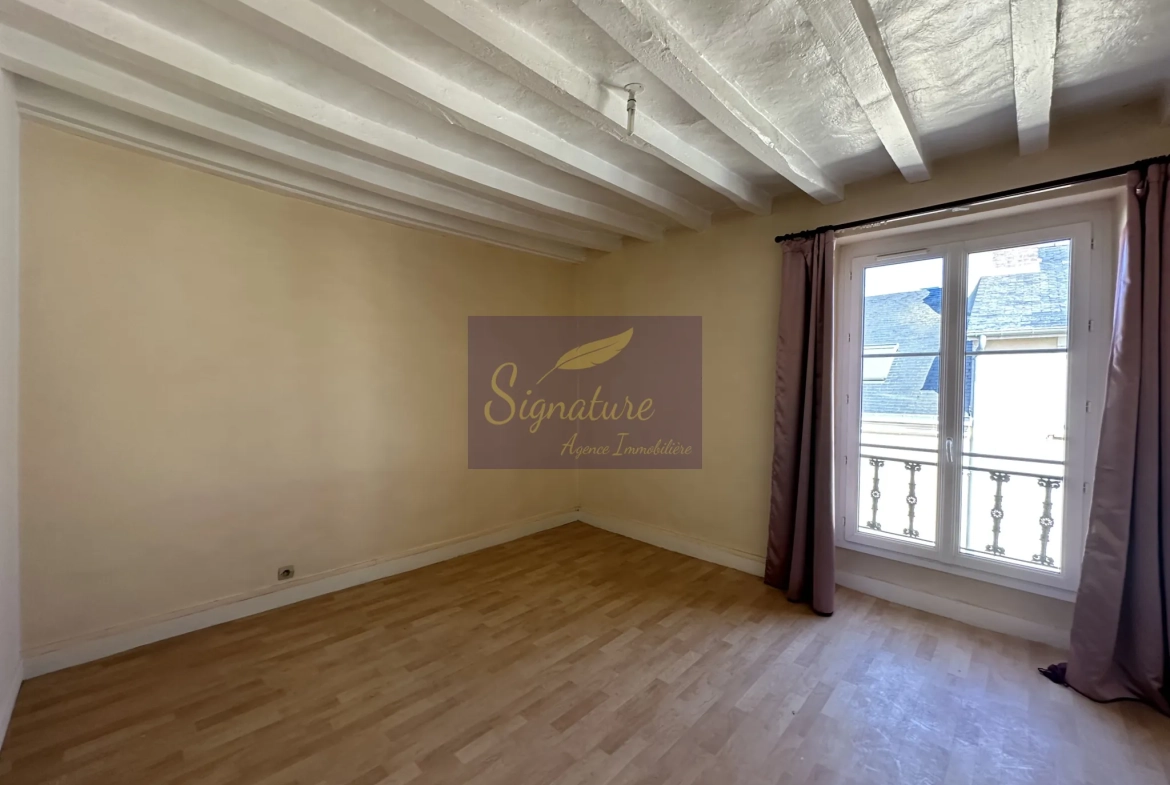 Maison à vendre à Saint Pavin Le Mans avec potentiel d'aménagement et jardin 