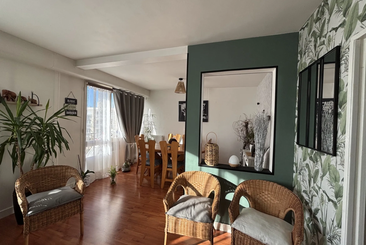 Appartement 3 pièces avec balcon, cave et parking à Venoix, Caen 