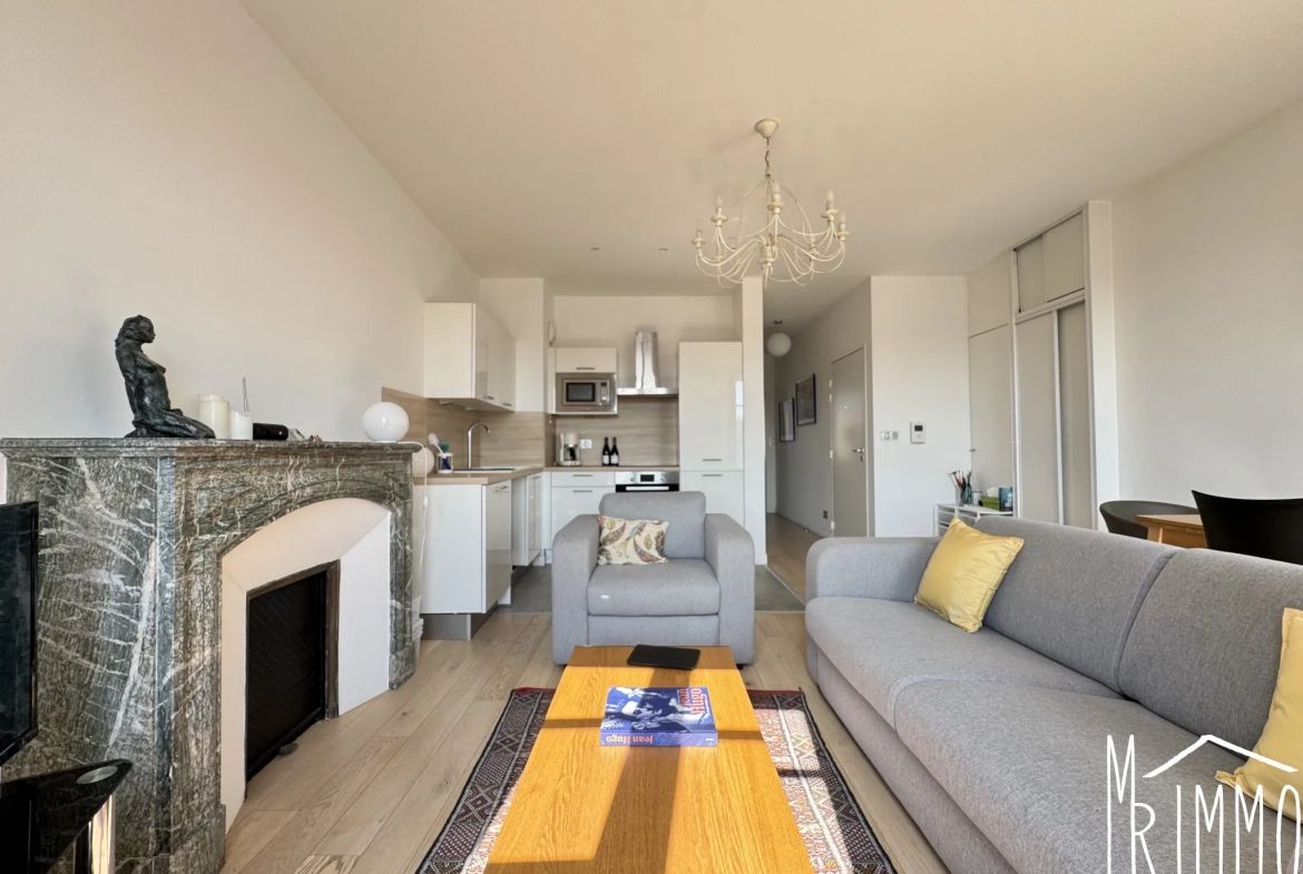 Magnifique T3 de 57 m² à Montpellier Gare, charme et confort au cœur de la ville 