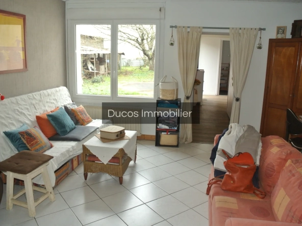 Maison avec 2 chambres à vendre près de Marmande, grandeur 129 m² 